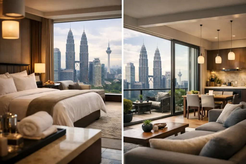 Hotel Visit Versus Residence in KL
