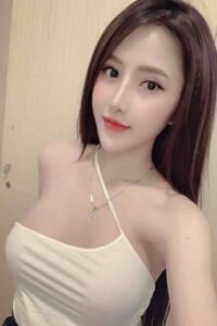 KL escort call girl in white top