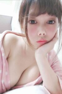 KL escort call girl in pink robe